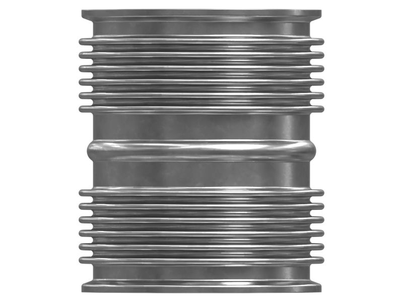 Сильфонный компенсатор выхлопных газов с внутренним диаметром 134 мм в сборе