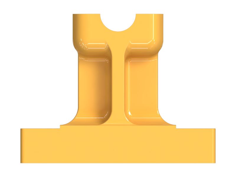 Опора поддерживающего катка гусеничной ленты высотой 283 мм