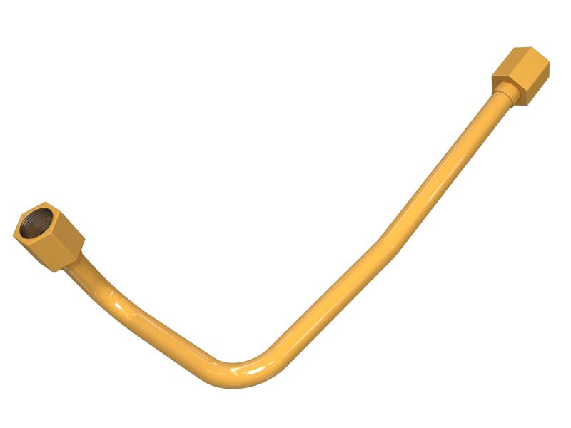 Трубка впрыска топлива, наружный диаметр 9,52 мм