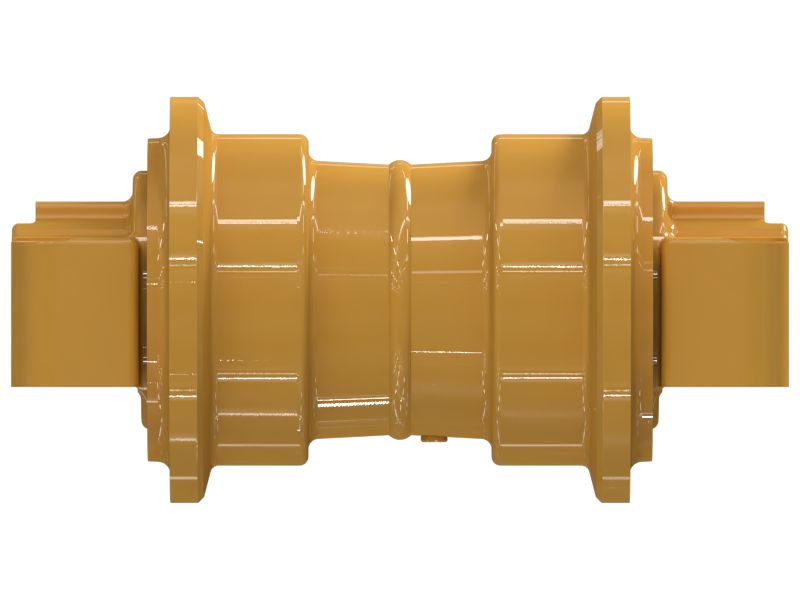 Одноребордный опорный каток