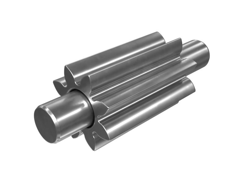 Натяжной вал насоса