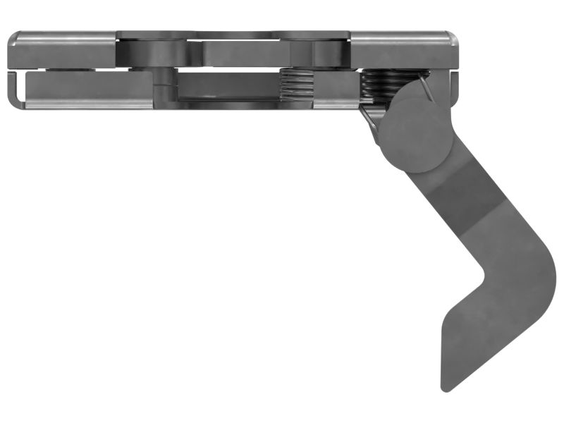 Поворотная защелка двери кабины (левая)