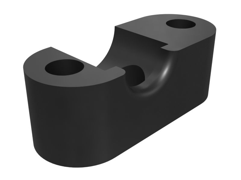 Направляющий блок гусеничной ленты