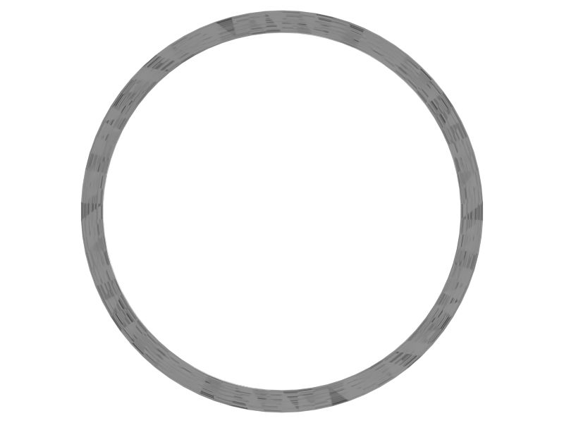 Стопорное кольцо гусеничной ленты