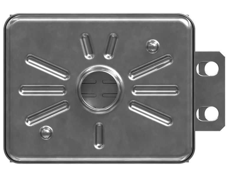 Сердцевина радиатора многорядного модуля