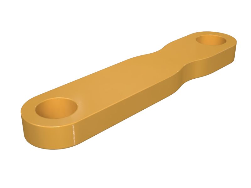 Плоское звено длиной 157,9 мм