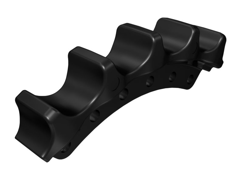 Сегмент звездочки с 5 зубьями