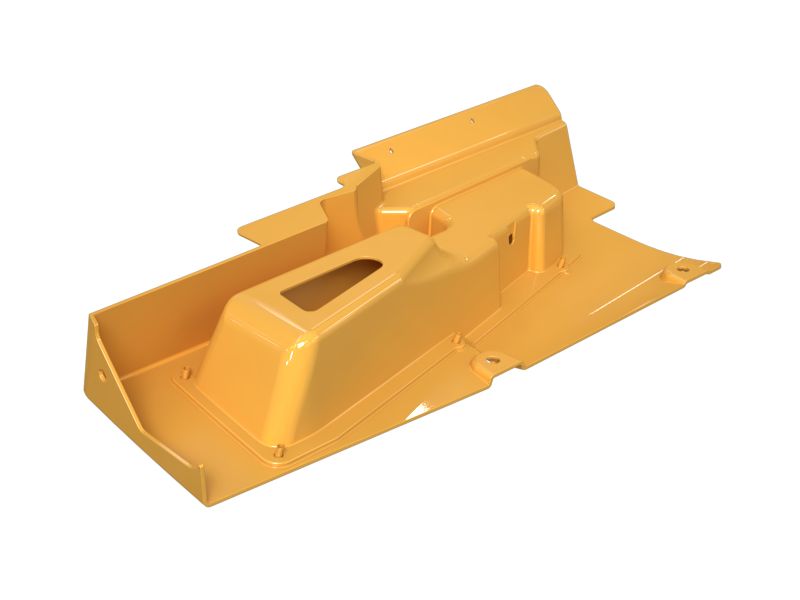 586-1803: Cab Lower Duct