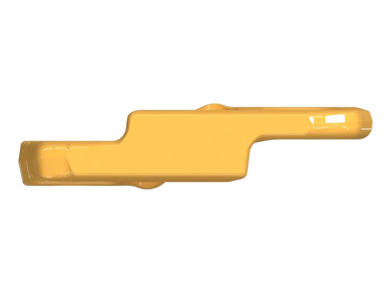 Правое уплотненное и смазываемое звено гусеницы