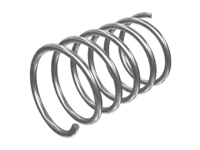 Пружина сжатия длиной в свободном состоянии 56,89 мм