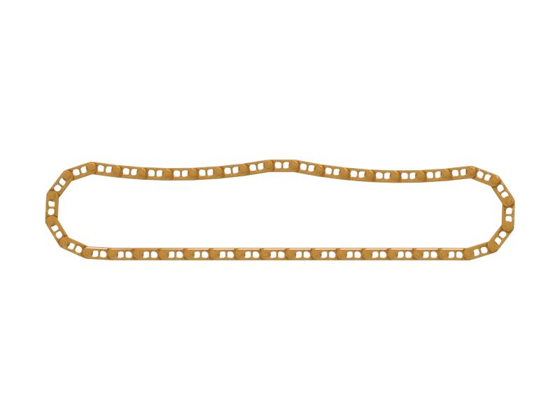 Звено гусеничной ленты в сборе