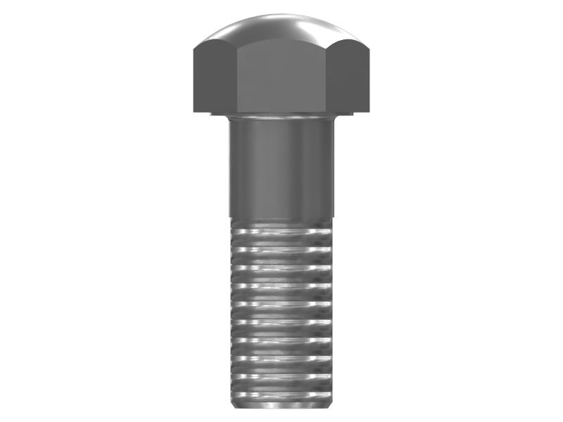 Болт с резьбой M16X1,5 длиной 46 мм