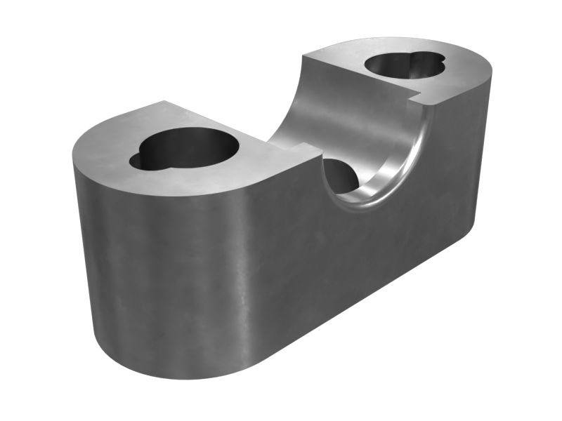 Блок направляющего колеса гусеницы