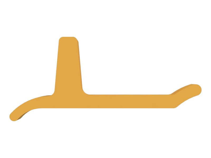Башмак траковой ленты с грунтозацепами шириной 610 мм