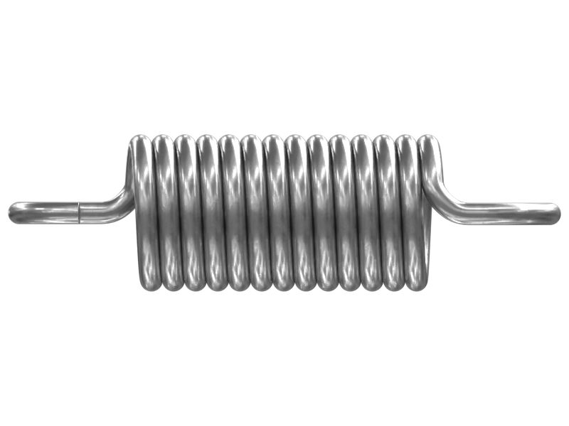 Пружина растяжения для машинного крюка с наружным диаметром 24,4 мм