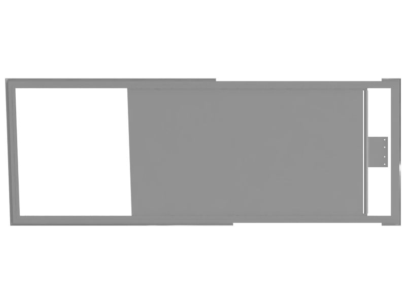 Дверное окно кабины оператора шириной 540,8 мм