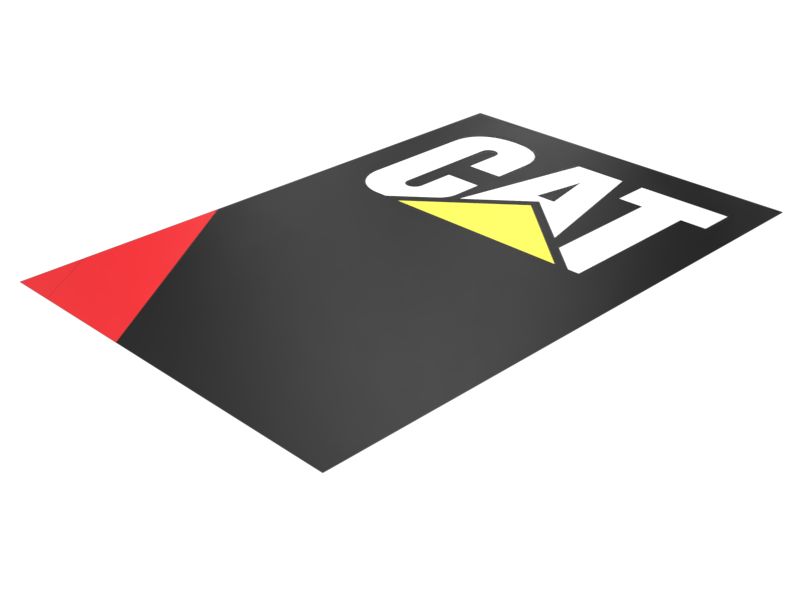 Идентификационная наклейка CAT длиной 594,7 мм