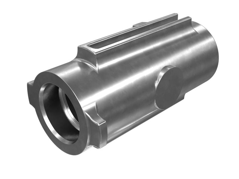 Цилиндр регулировки натяжения гусениц