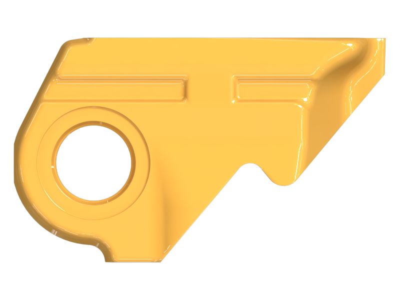 Замыкающее звено гусеничной ленты (конец пальца) для тяжелых условий эксплуатации