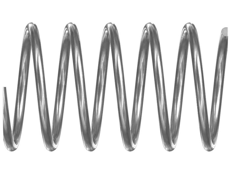 Пружина сжатия длиной в свободном состоянии 56,89 мм