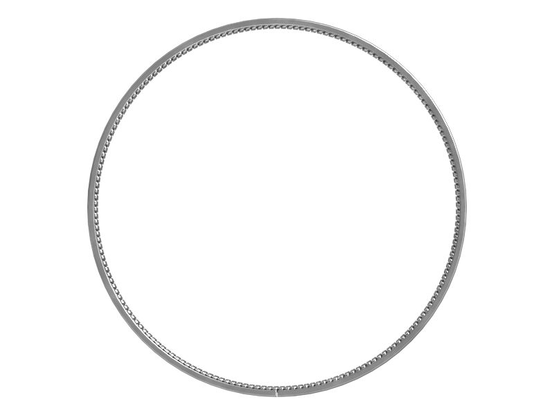 Наружный диаметр масляного поршневого кольца 170 мм