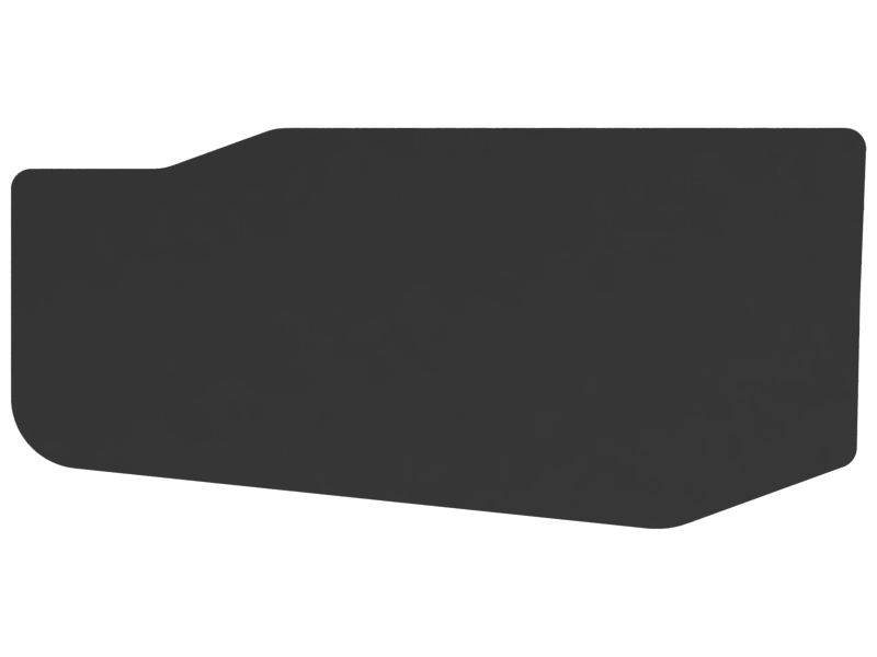 Стекло левой боковой двери