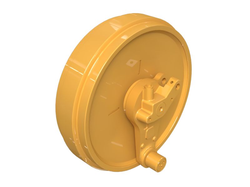 Блок переднего направляющего колеса