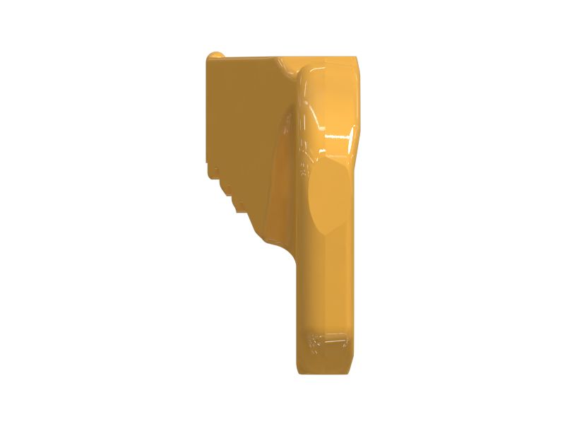 Левый конец втулки главной гусеничной ленты