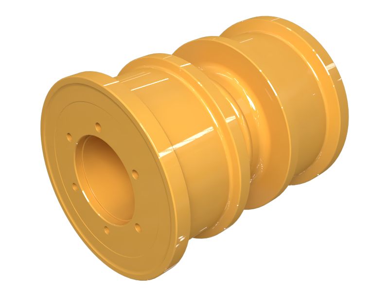 186-5318: Двухфланцевый роликовый подшипник гусеничной ленты