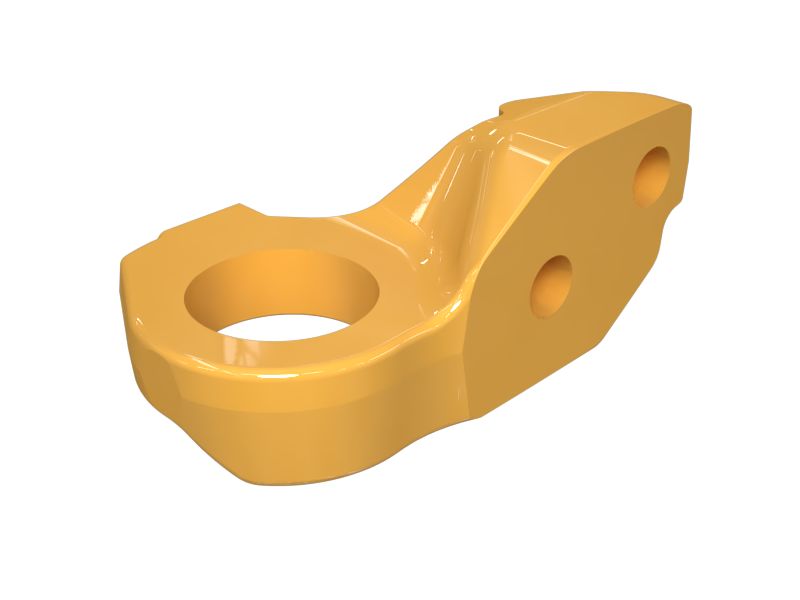 Замыкающее звено гусеничной ленты общего назначения со стороны втулки