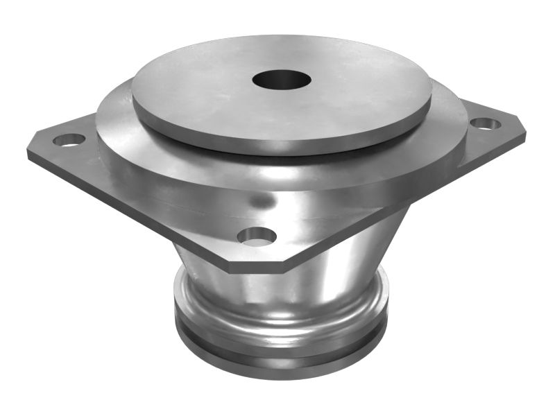 Крепление масляного радиатора