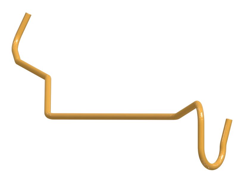 Трубопровод топливной форсунки внутреннего диаметра 1,6 мм