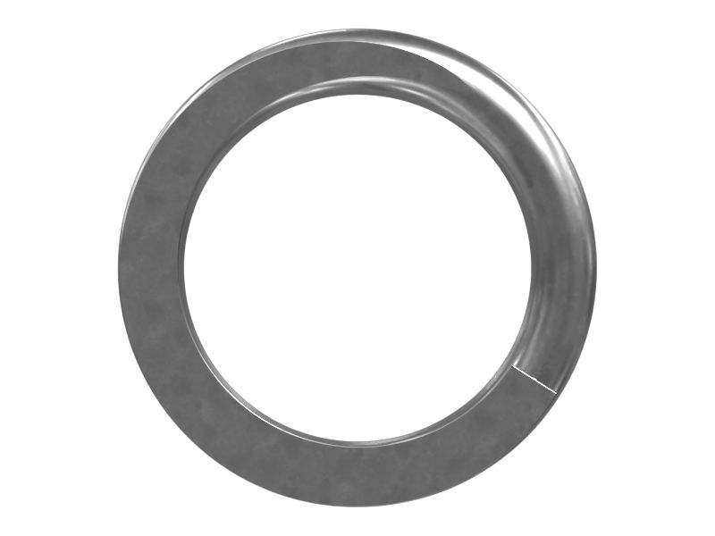 Пружина сжатия наружного клапана, длина в свободном состоянии 74,80 мм