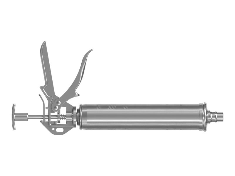 Шприц для густой смазки пистолетного типа