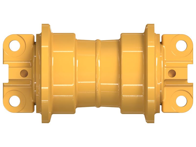 Одноребордный опорный каток