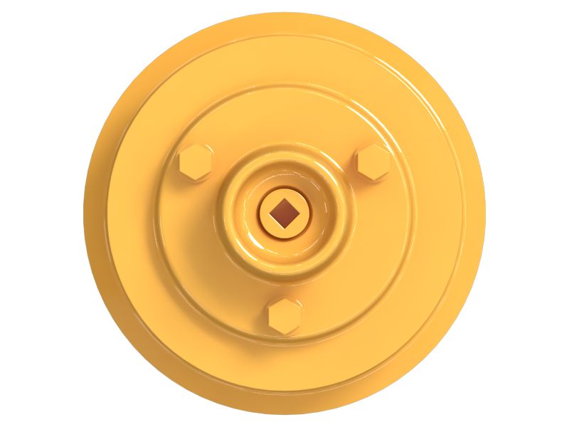 Поддерживающий каток гусеничной ленты