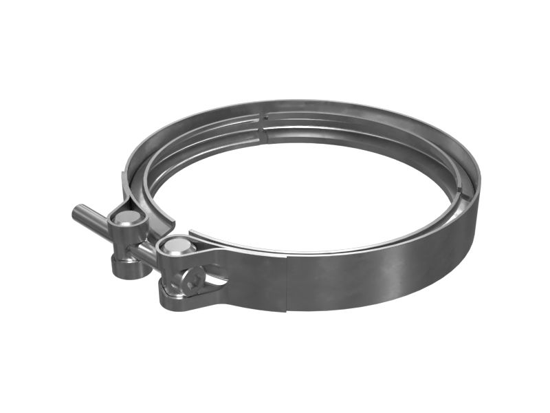 Клиновой ленточный хомут с минимальным внутренним диаметром 155,00 мм