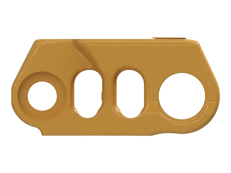 Звено герметичной и смазываемой гусеницы общего назначения