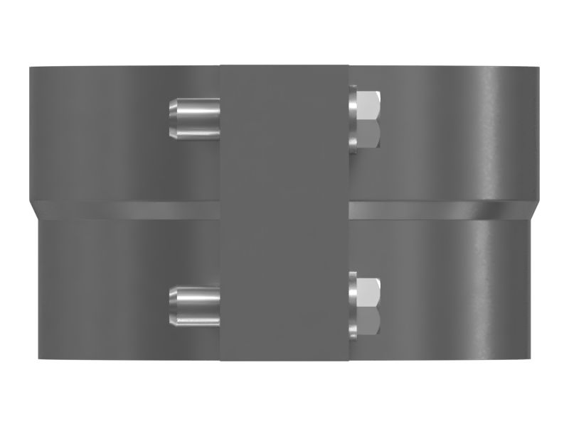 Ступенчатый хомут с минимальным внутренним диаметром 127,00 мм