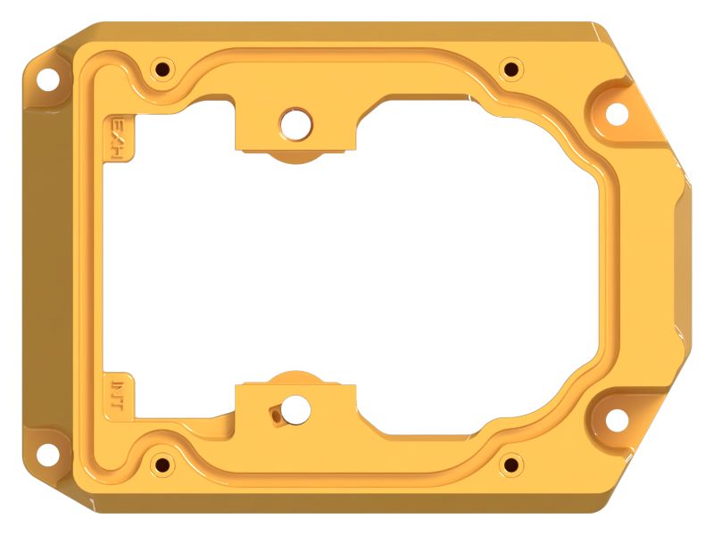 Узел основания крышки клапанного механизма