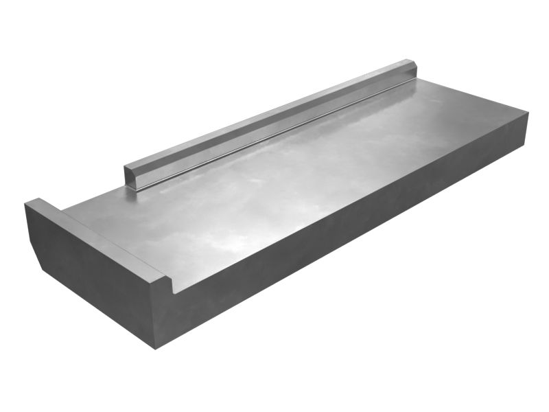 Изнашиваемая пластина передней опоры холостого хода