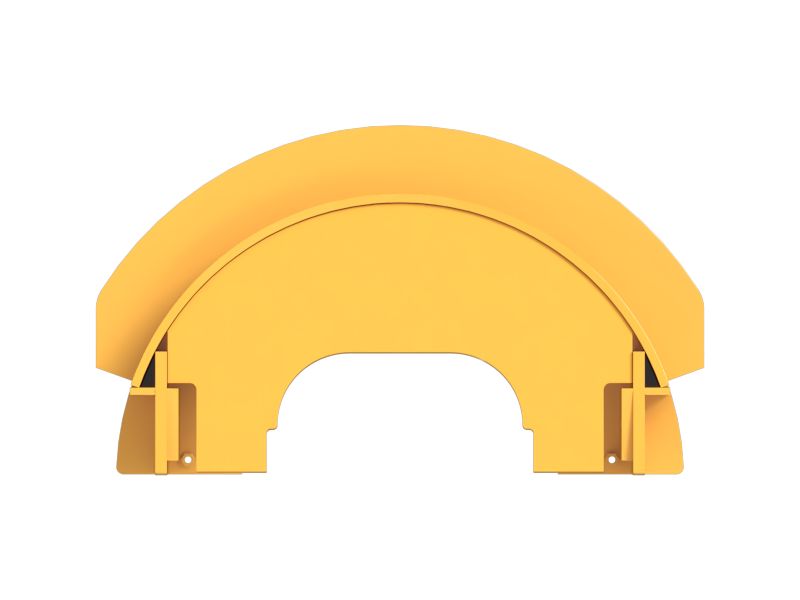 Ограждение в сборе, задний мост