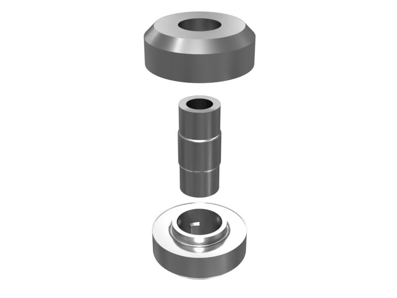 492-1696: Симметричная изолирующая двухкомпонентная опора
