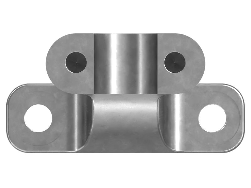 Опора поддерживающего катка высотой 318,3 мм