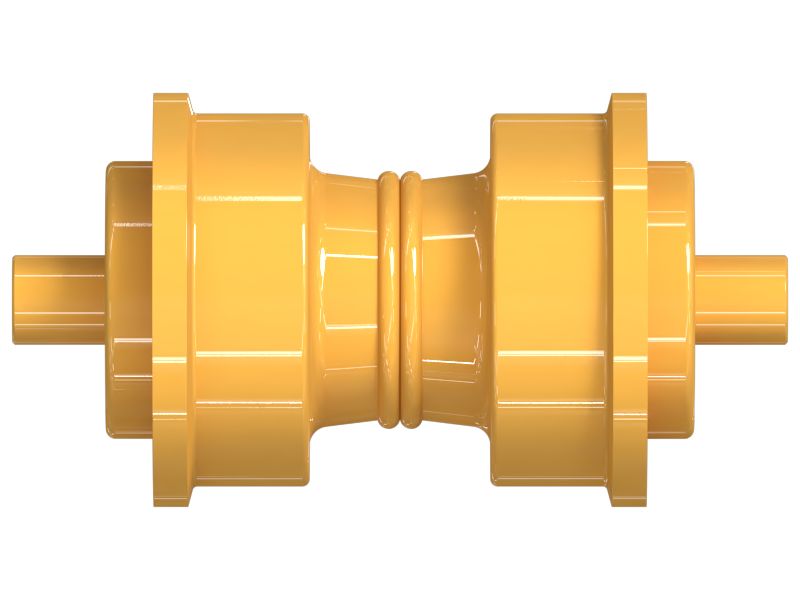 Гусеничный ролик с одним фланцем для тяжелых условий эксплуатации