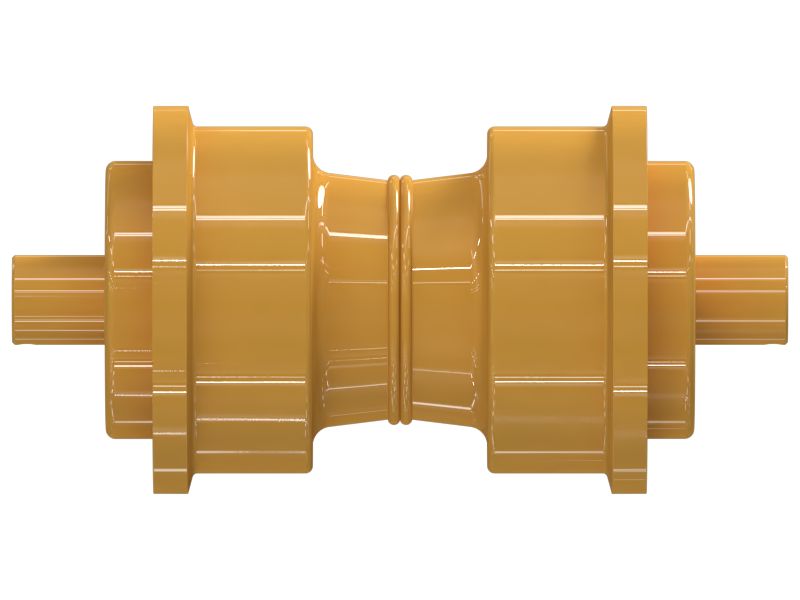 Одноребордный опорный каток