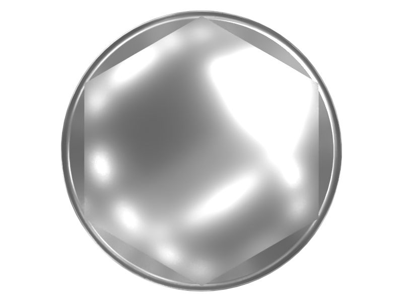 Болт с резьбой M30X2 длиной 97 мм