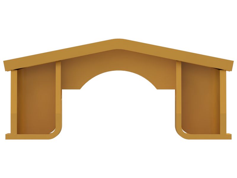 Защита ходовой части направляющей гусеницы