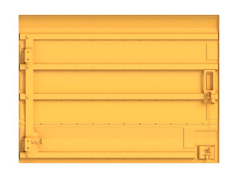 Дверца доступа к отсеку радиатора