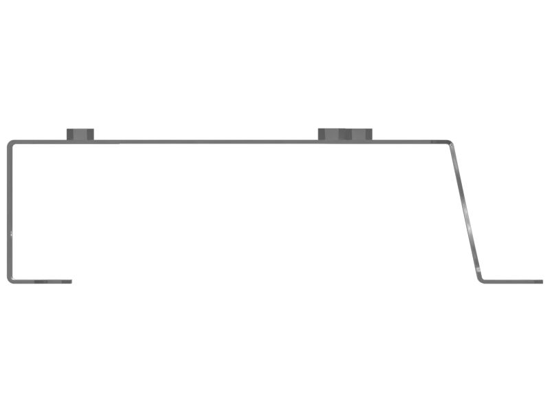 Монтажный кронштейн рычага стеклоочистителя толщиной 2 мм